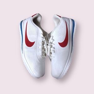 Nike Cortez Ultra Moire White Red 845013-100 Sneaker without box Men Us 12